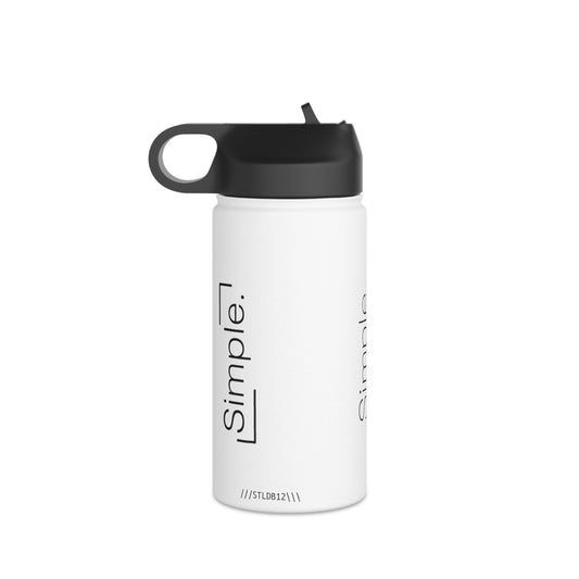 Stainless Steel Water Bottle, Standard Lid