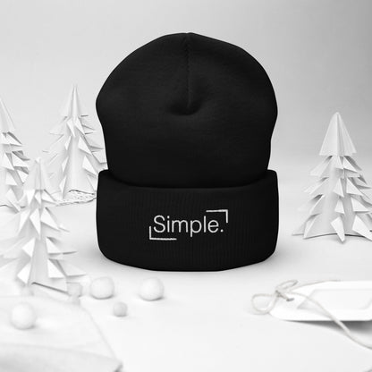 Simple. Beanie