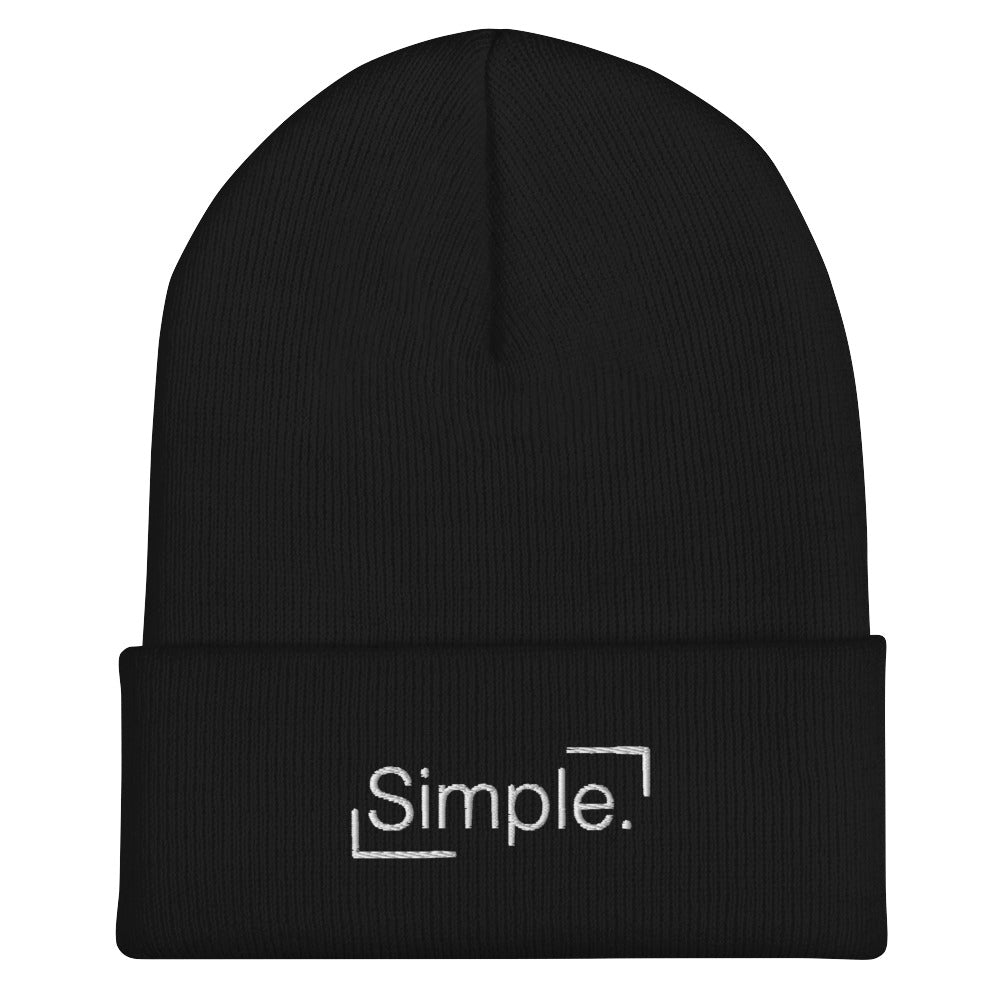 Simple. Beanie